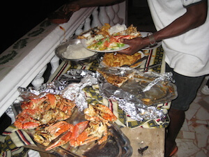 Resturant Food Lakka Beach