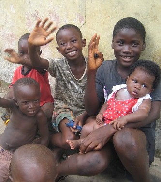 Villagers in sierra leone