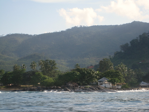 The mountains of the sierra leone penninsular